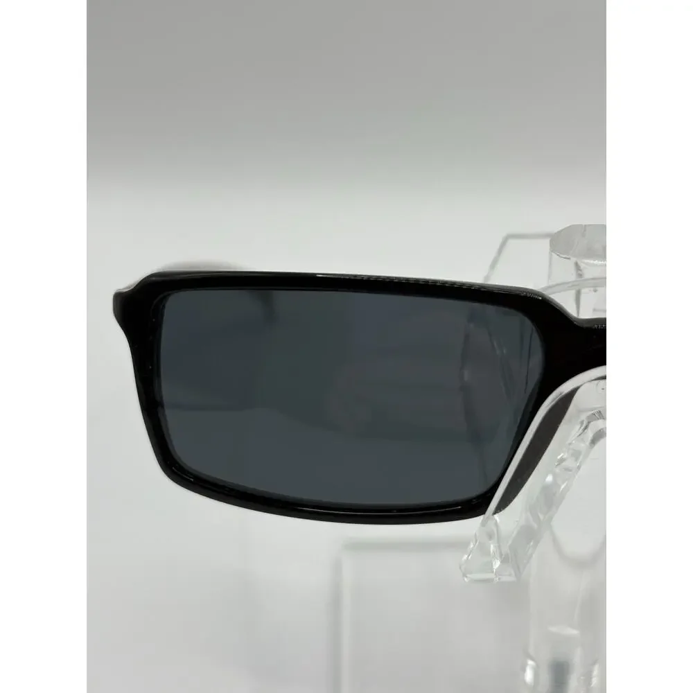 Versus Sunglasses Rectangular Black Gray Lenses Unisex 53mm